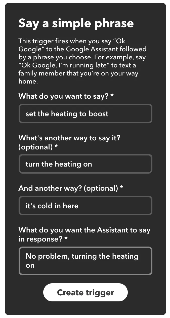 Select 'this'